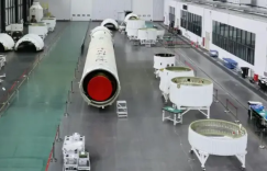 ZK-1A Y14 Rolls Out for Eight-Satellite Launch