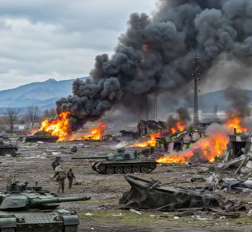 Kyiv Hit by Russian Ballistic Missile Strikes Before Dawn